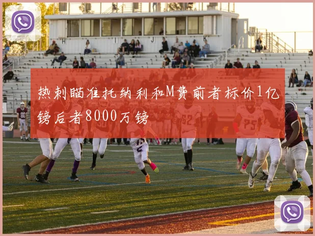热刺瞄准托纳利和M费前者标价1亿镑后者8000万镑